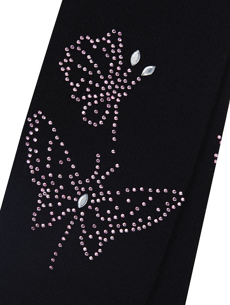BROSS BUTTERFLY PATTERNED GIRLS  TIGHTS ASORTY