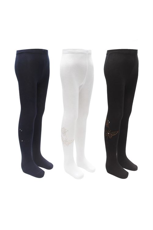 Butterfly Patterned Girls  Tights 6