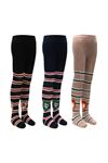 LOGO PATTERNED BOYS PANTYHOSE