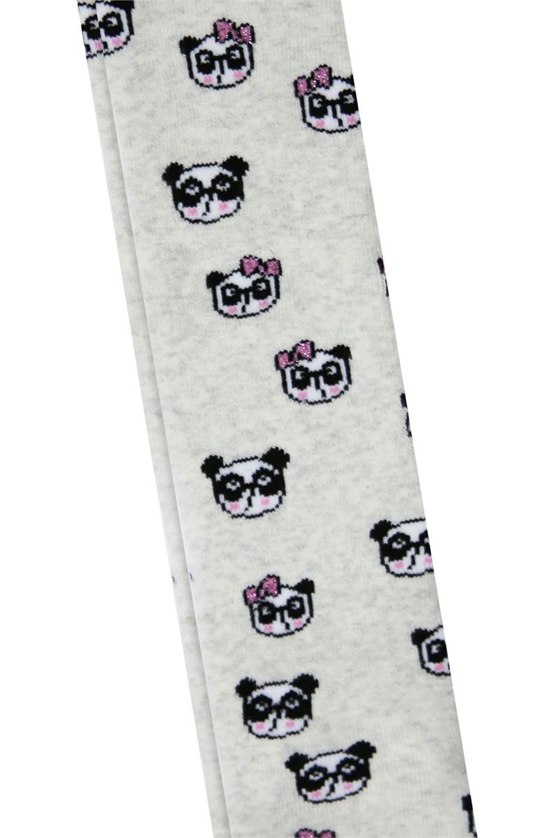 PANDA PATTERNED BABY GIRLS TERRY PENTYHOSE ASORTY