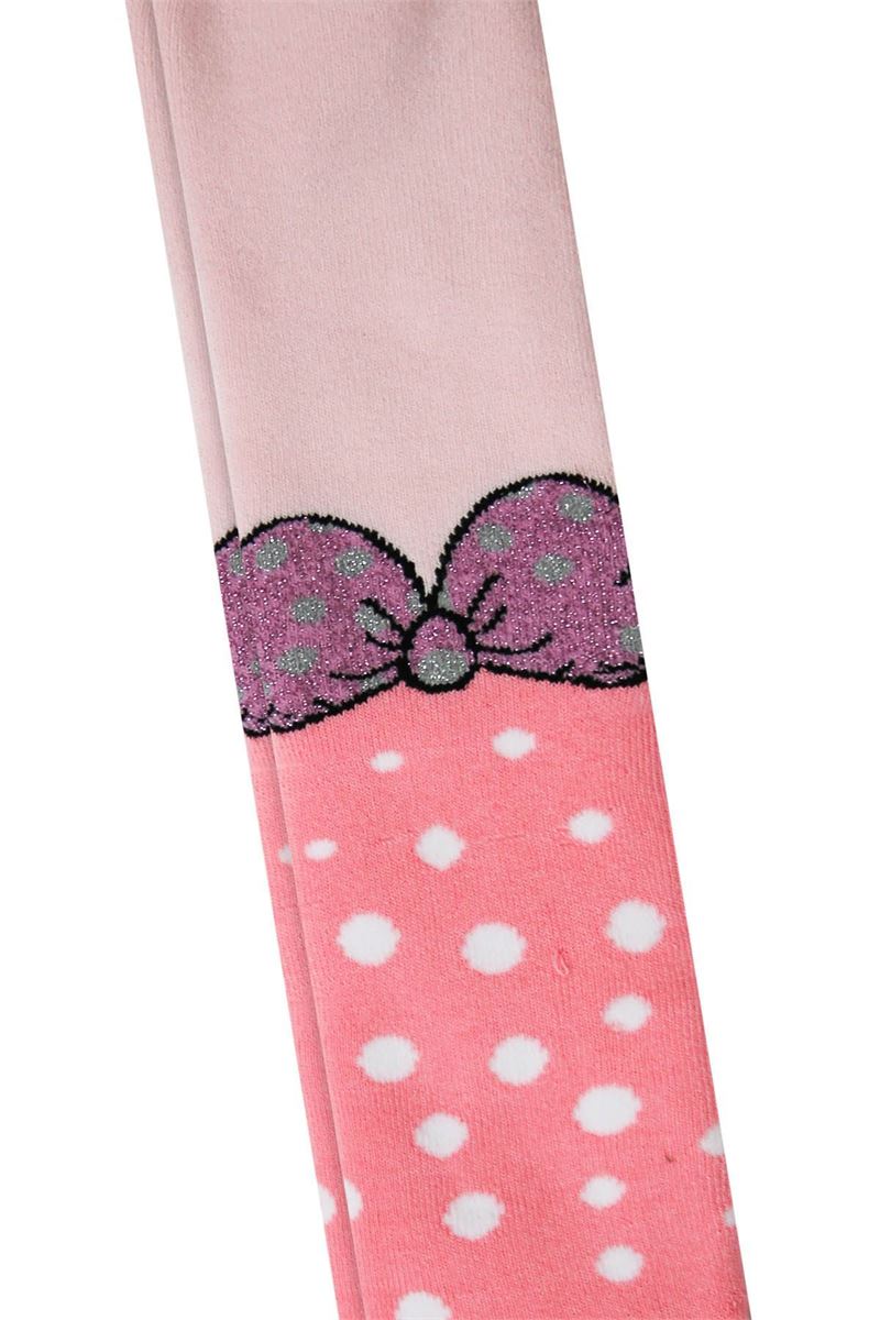 PANDA PATTERNED BABY GIRLS TERRY PENTYHOSE ASORTY