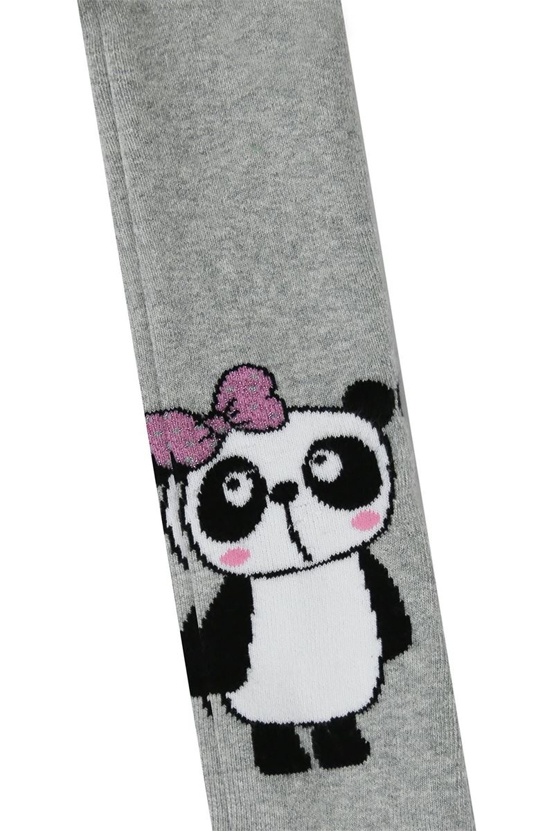 PANDA PATTERNED BABY GIRLS TERRY PENTYHOSE ASORTY