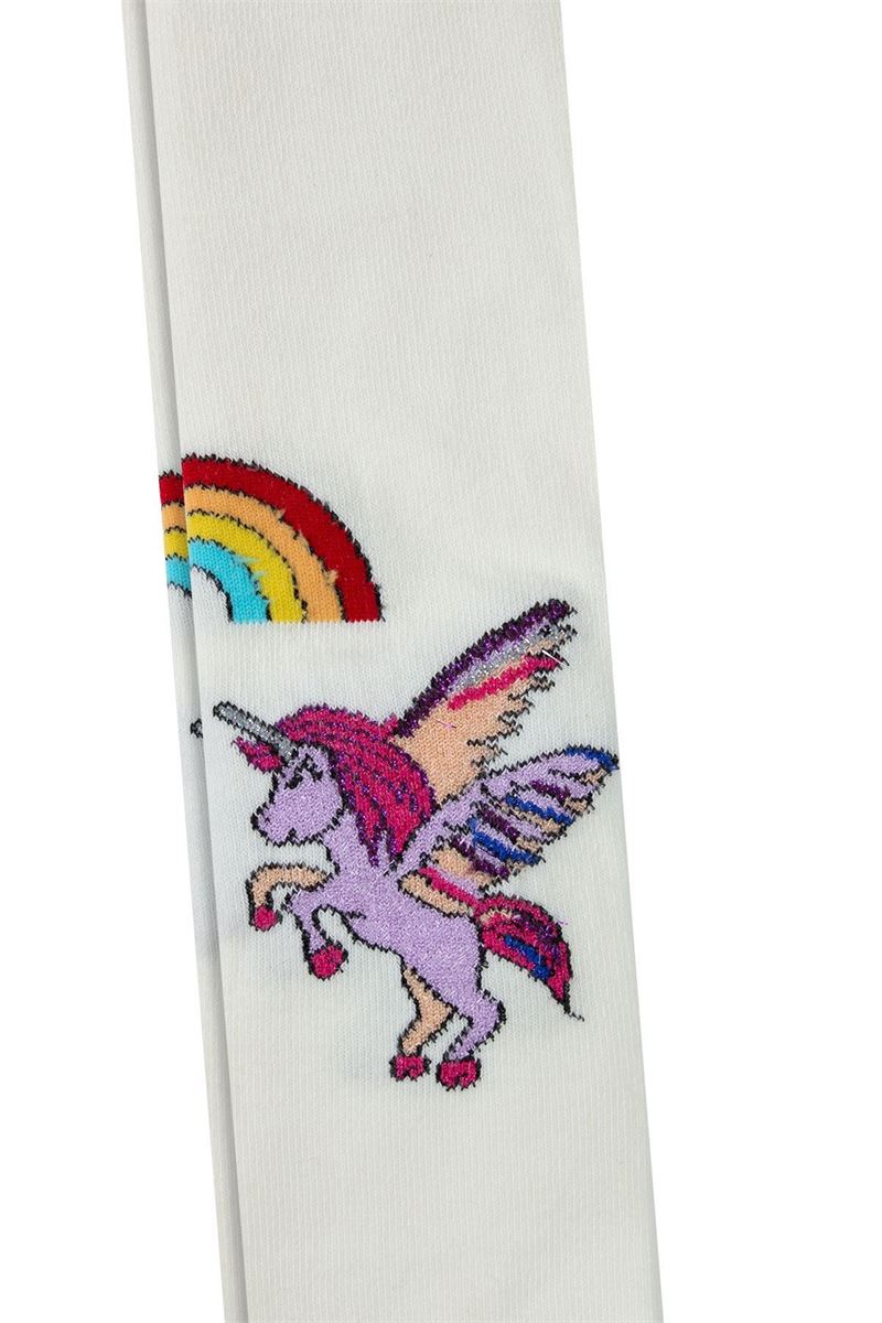 BROSS PONY PATTERNED GIRLS PANTYHOSE ASORTY