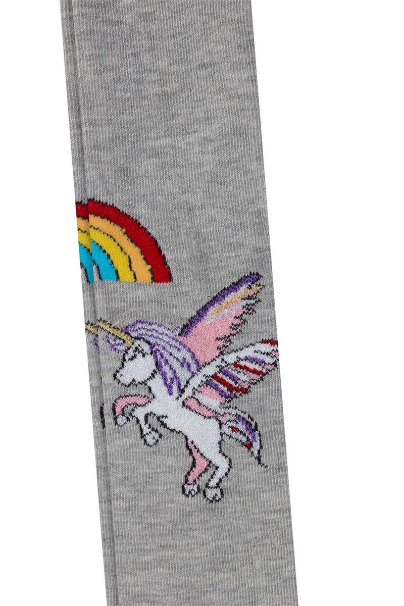 BROSS PONY PATTERNED GIRLS PANTYHOSE ASORTY
