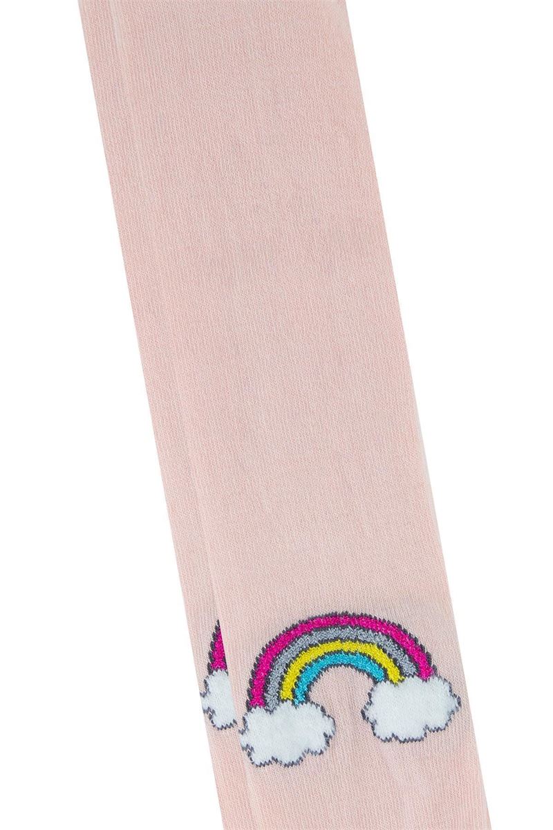 RAINBOW PATTERN BABY GIRL TIGHTS ASORTY