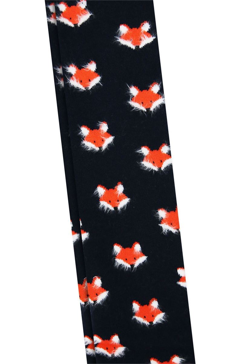 FOX PATTERNED BOYS TERRY PANTYHOSE ASORTY
