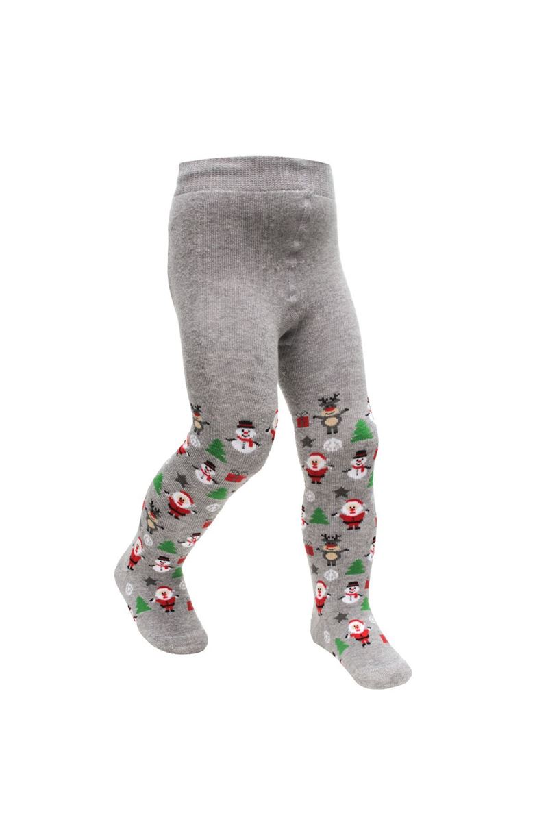 BROSS CHRISTMAS THEMED TOWEL BABY BOYS PANTYHOSE ASORTY
