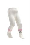 STAR PATTERNED TOWEL BABY GIRLS PANTYHOSE