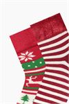 WINTER THEMED GLITTERY TERRY WOMENS SOCKS
