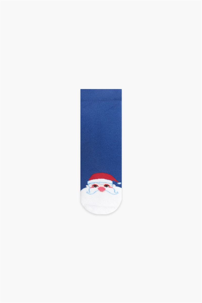 HAPPY CHRISTMAS PATTERNED TERRY KIDS SOCKS