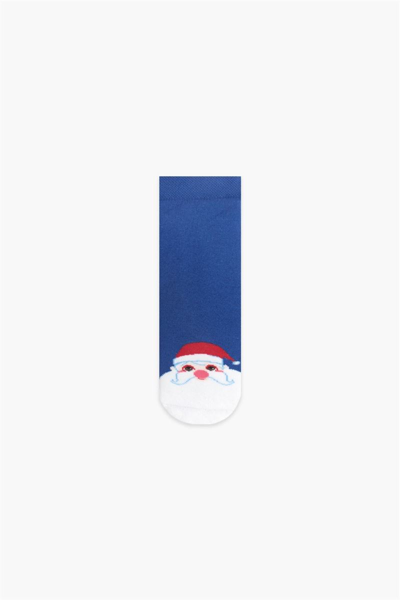 HAPPY CHRISTMAS PATTERNED TERRY KIDS SOCKS ASORTY