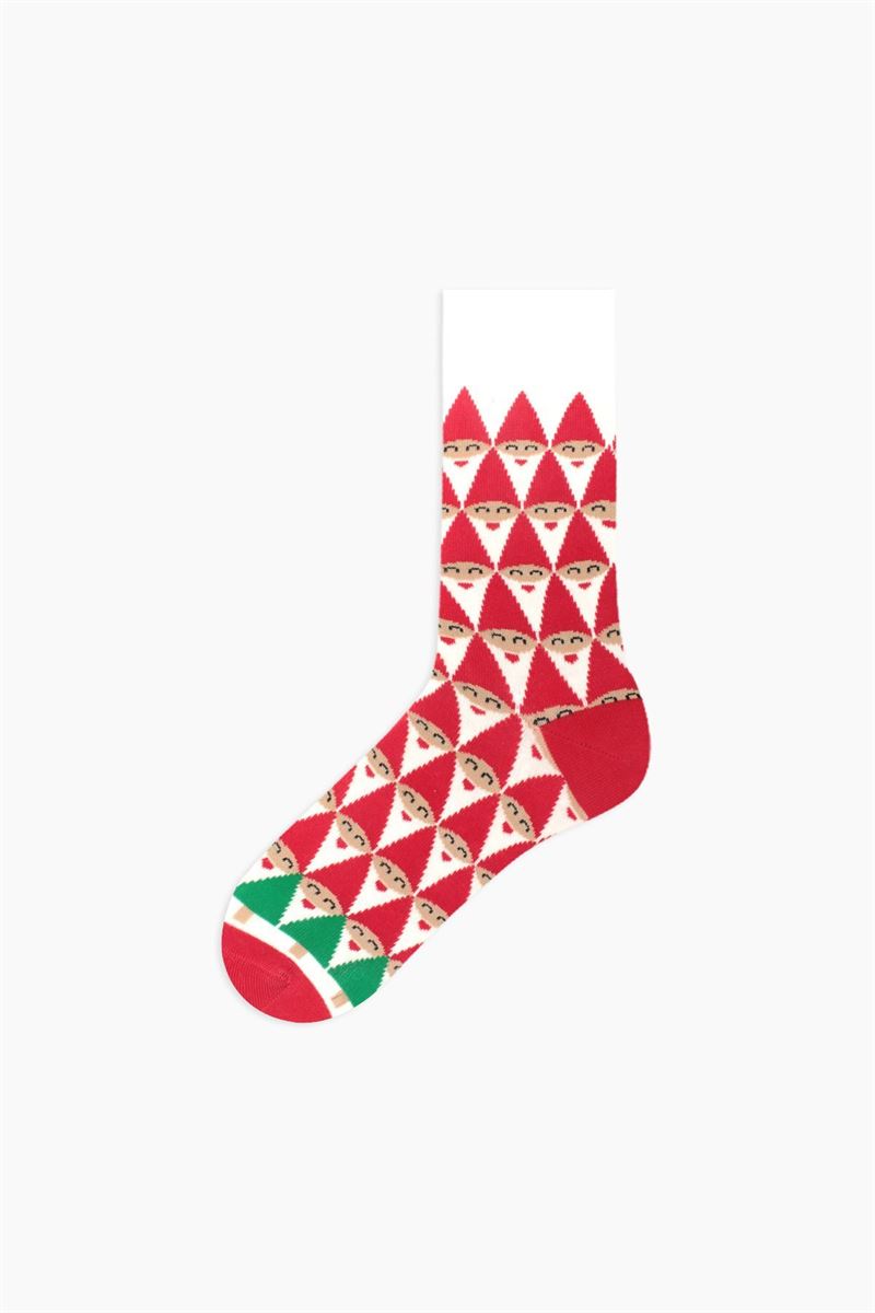 BROSS BOXED NOEL PATTERNED KIDS-FAMILY SOCKS COMBI