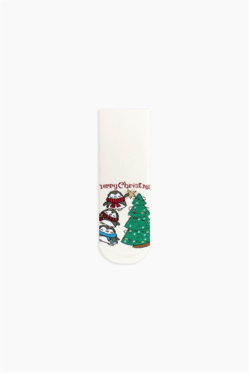BROSS BOXED NOEL PATTERNED KIDS-FAMILY SOCKS COMBI
