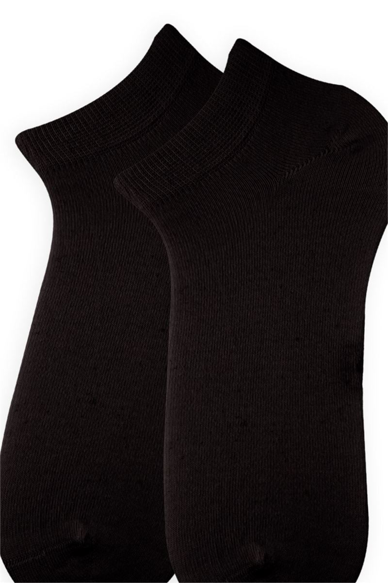 BROSS MAN ANKLE SOCKS UNPRINTED BLACK