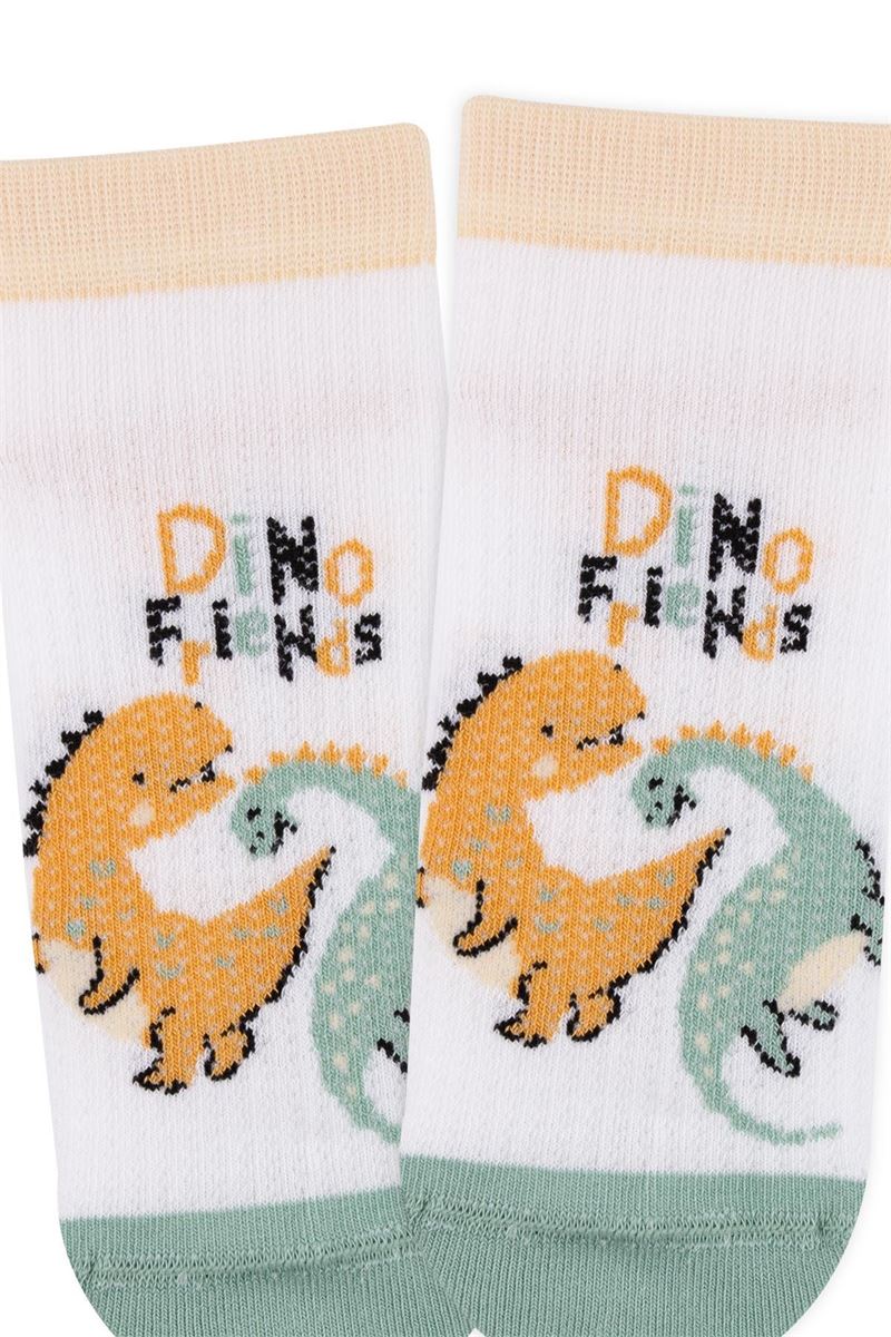 BROSS DINO FRIENDS BOYS ANKLE SOCKS ASORTY