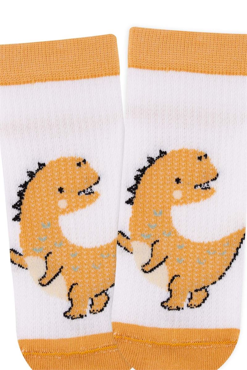 BROSS DINO FRIENDS BOYS ANKLE SOCKS ASORTY