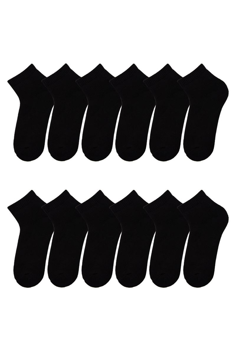 BROSS WOMEN TERRY SOCKS BLACK