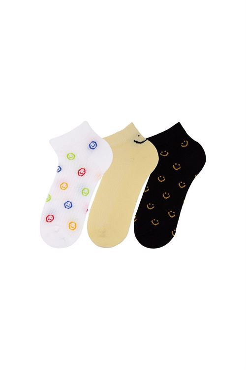 SMILEY BOYS ANKLE SOCKS 12