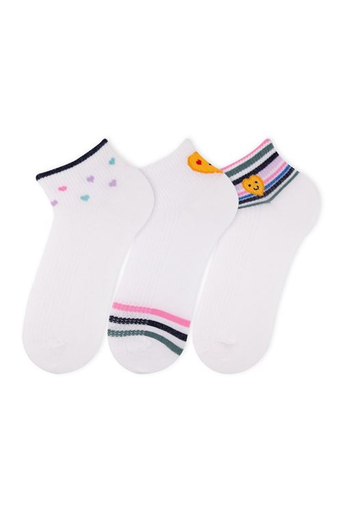 HEART EMOJİ WOMEN ANKLE SOCKS 12