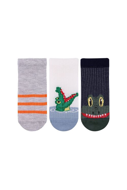 CROCODILE BOYS ANKLE SOCKS 12