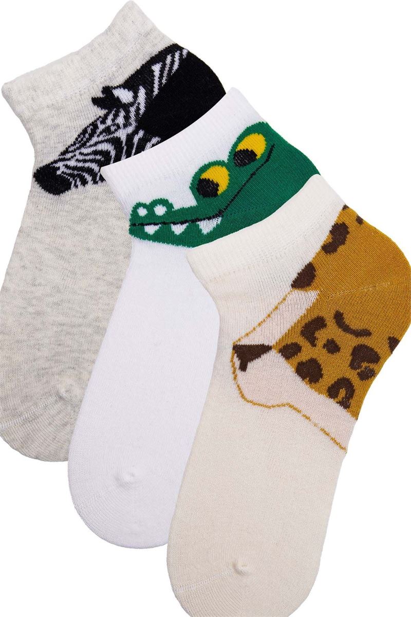 BROSS TİMSAH,ZEBRA,KAPLAN ERKEK ÇOCUK STEP ASORTİ