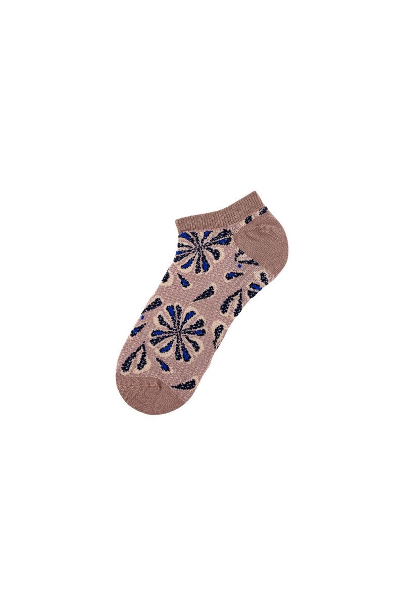 BROSS WOMEN FLOWERS SNEAKER SOCKS ASORTY