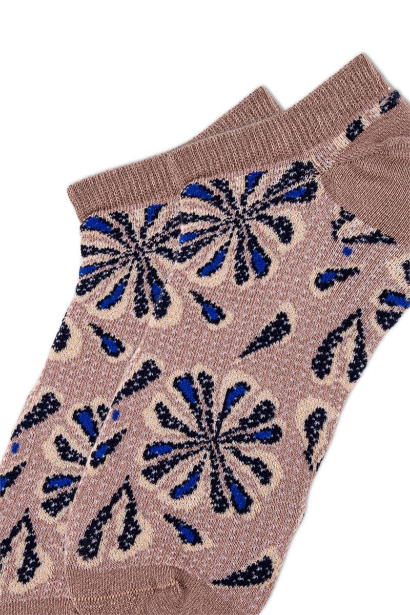 BROSS WOMEN FLOWERS SNEAKER SOCKS ASORTY