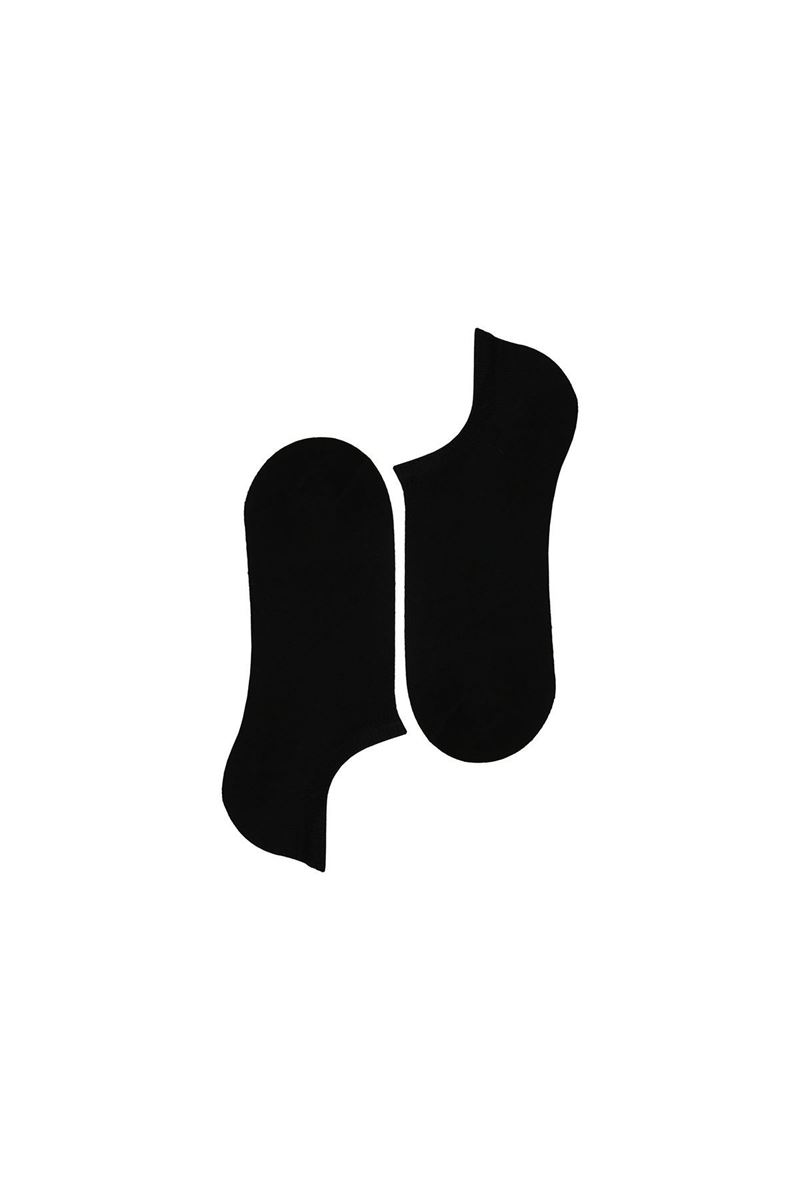 BROSS SIMPLE BAMBOO WOMEN S SNEAKER SOCKS BLACK