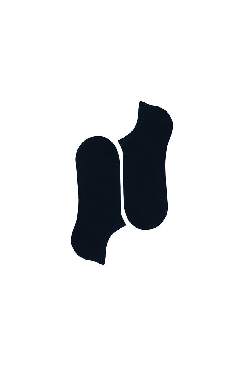 BROSS SIMPLE BAMBOO WOMEN S SNEAKER SOCKS NAVY BLUE