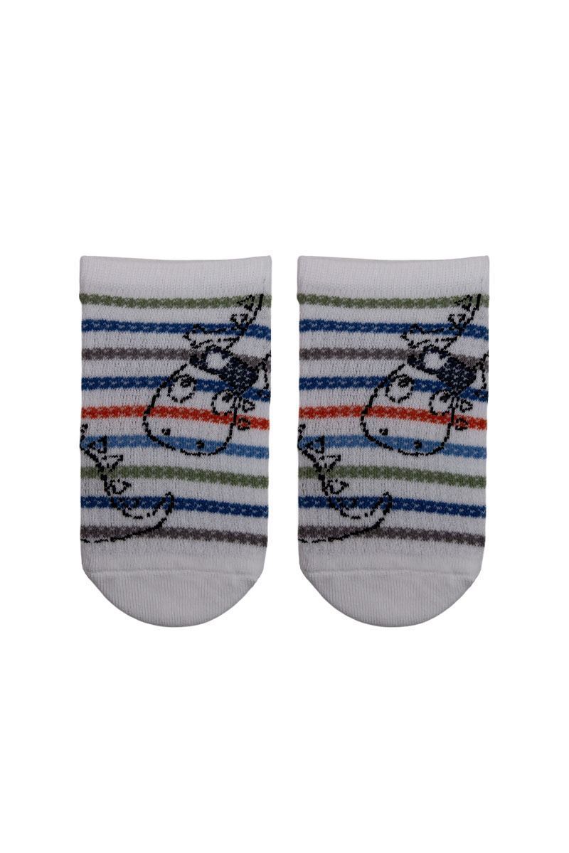 BROSS DİNO ERKEK ÇOCUK SNEAKER ÇORABI ASORTİ