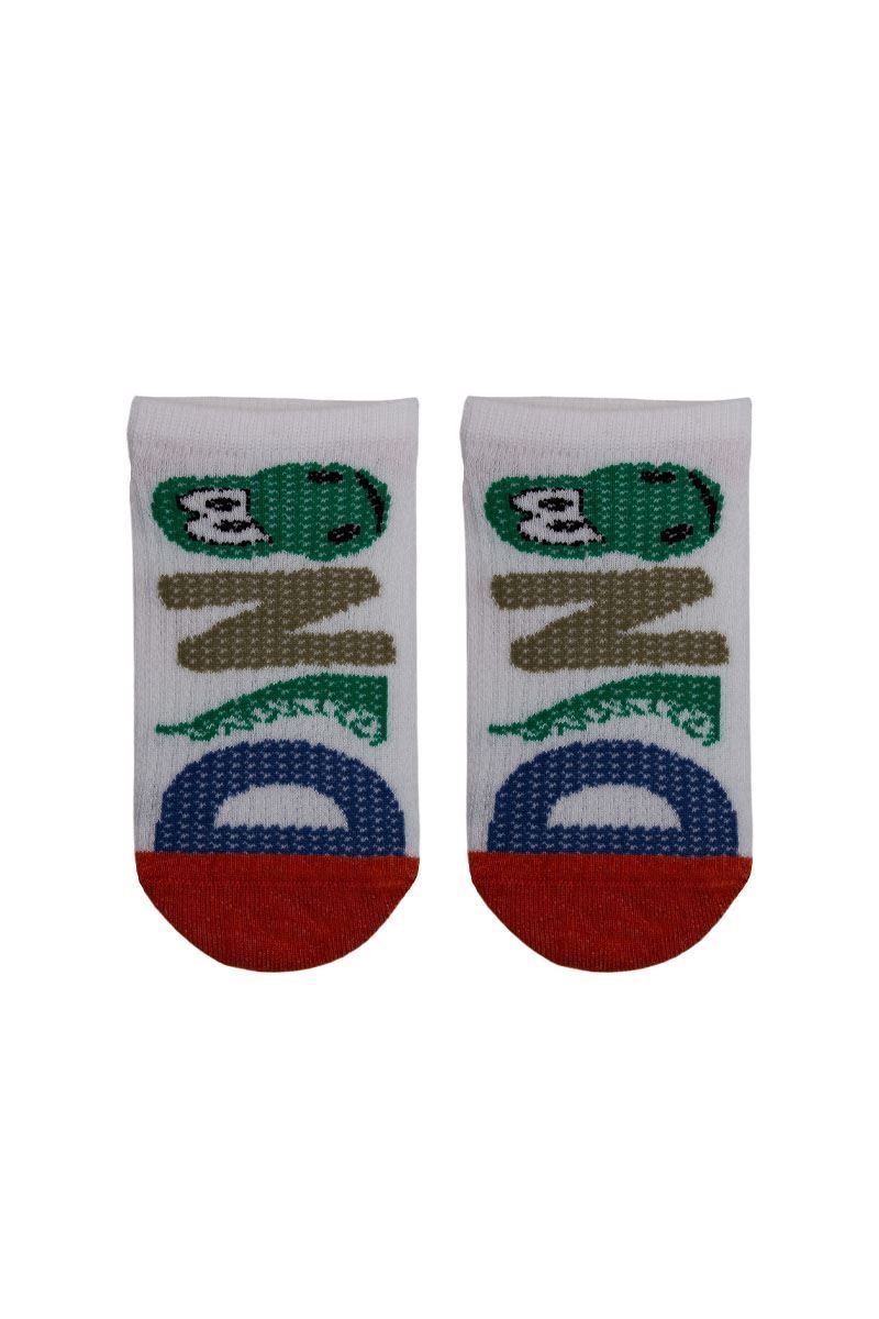 BROSS DİNO ERKEK ÇOCUK SNEAKER ÇORABI ASORTİ