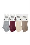 WOMEN SNEAKER SOCKS HEART PATTERNED
