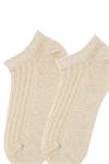 WOMEN SNEAKER SOCKS HEART PATTERNED