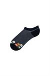 FLOWER PATTERNED WOMENS SNEAKER SOCKS