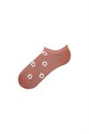 FLOWER PATTERNED WOMENS SNEAKER SOCKS