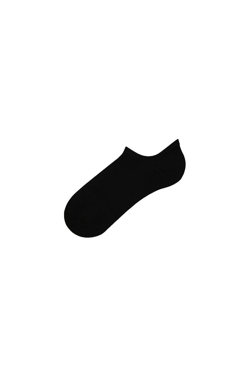 BROSS SIMPLE BAMBOO WOMEN S SNEAKER SOCKS BLACK