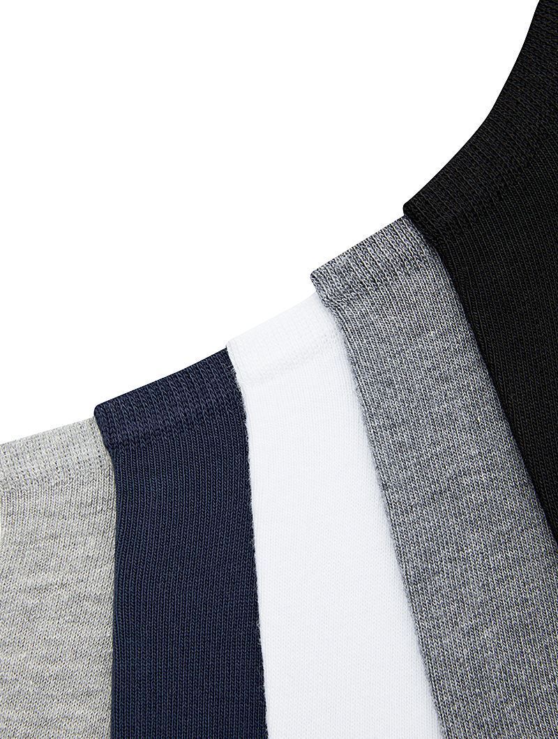 SIMPLE MEN S SNEAKER SOCKS GRAY MELANGE