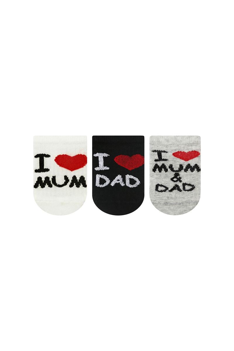 BROSS FAMILY BABY BOYS SNEAKER SOCKS ASORTY