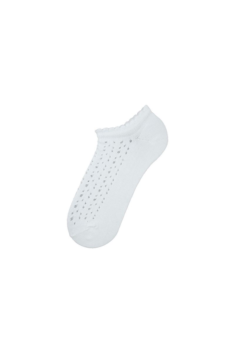 BROSS NET WOMEN S SNEAKER SOCKS WHITE