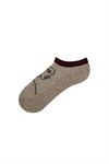 LADY SILHOUETTE PATTERNED WOMENS SNEAKER SOCKS