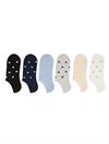 POINT PATTERNED  WOMEN S INVISIBLE SOCKS