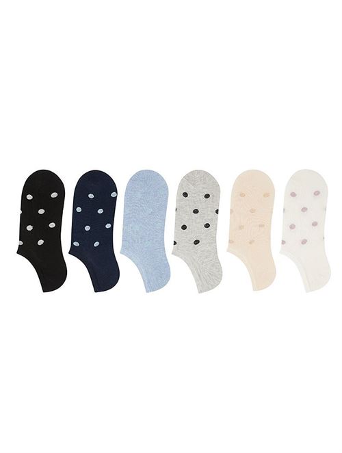Point Patterned  Women s Invisible Socks 12