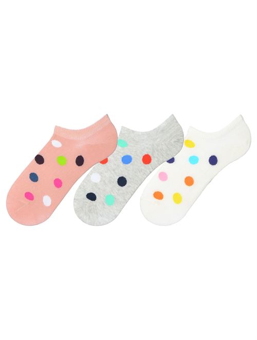 Point Patterned Women s Sneaker Socks 12