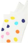 POINT PATTERNED WOMEN S SNEAKER SOCKS