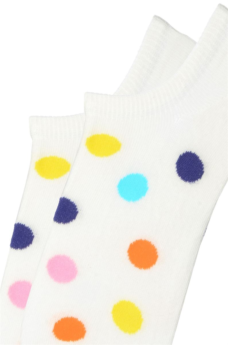 BROSS POINT PATTERNED WOMEN S SNEAKER SOCKS ASORTY