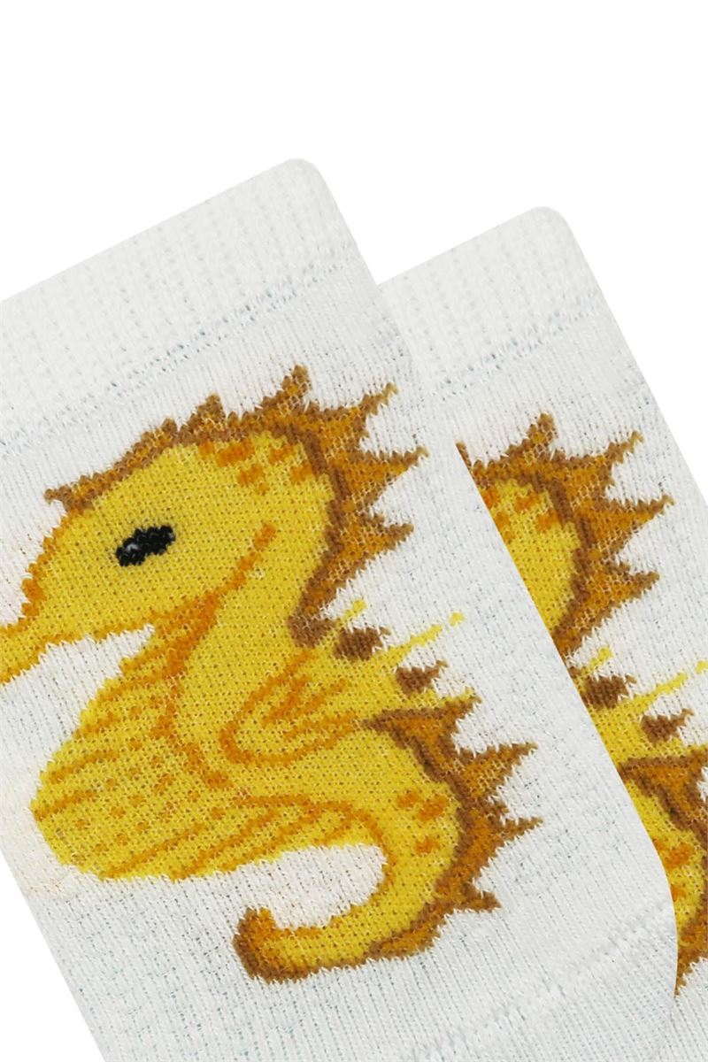 BROSS SEA ANIMAL BABY BOYS SNEAKER SOCKS ASORTY