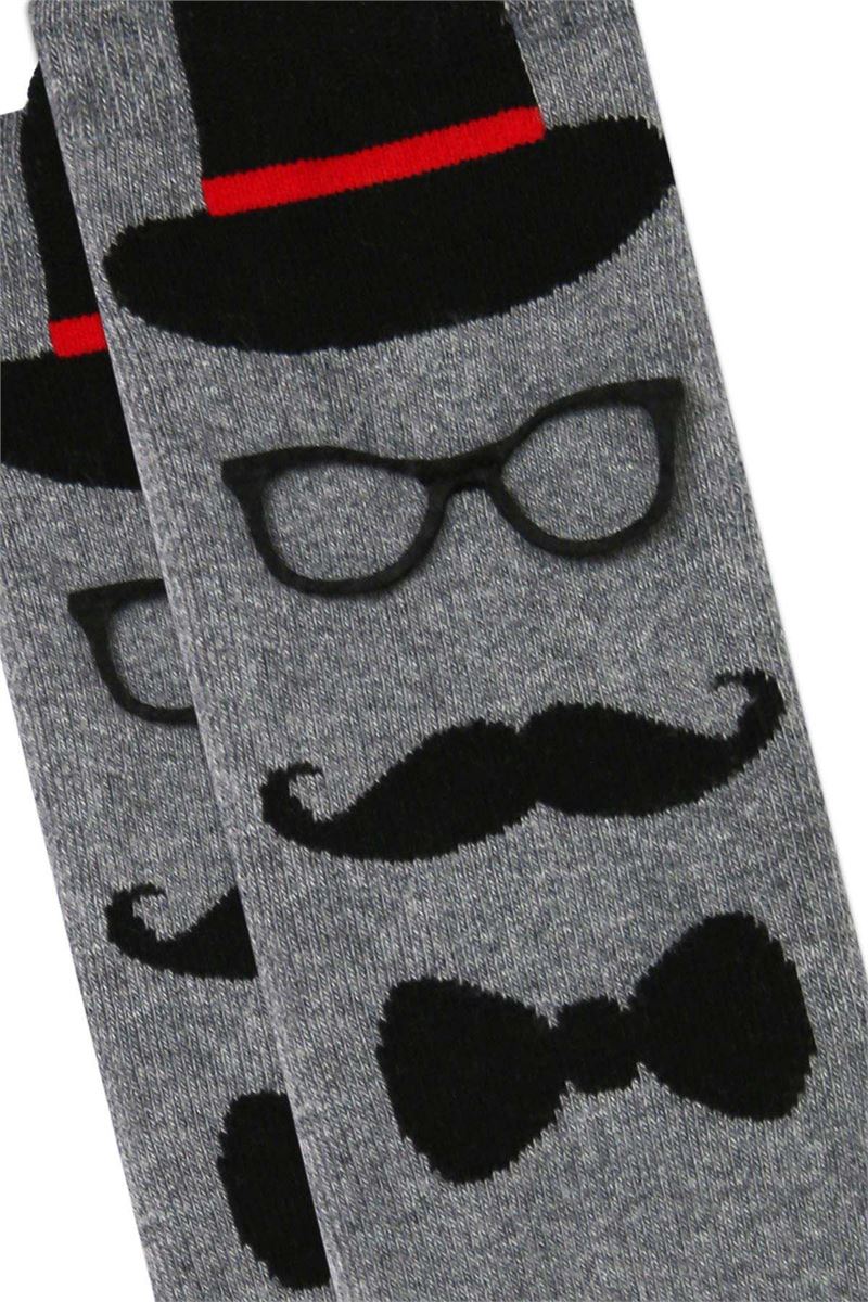 BROSS
 3D MAN PRINTED BOYS TERRY SOCKET SOCKS WITH ACCESSORY ASORTY