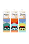 3D SMILING FACE PATTERNED BOYS SOCKET SOCKS