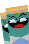 3D SMILING FACE PATTERNED BOYS SOCKET SOCKS