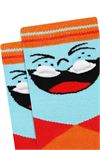 3D SMILING FACE PATTERNED BOYS SOCKET SOCKS